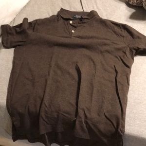 Guys polo brown